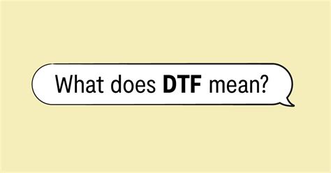 slang dtf